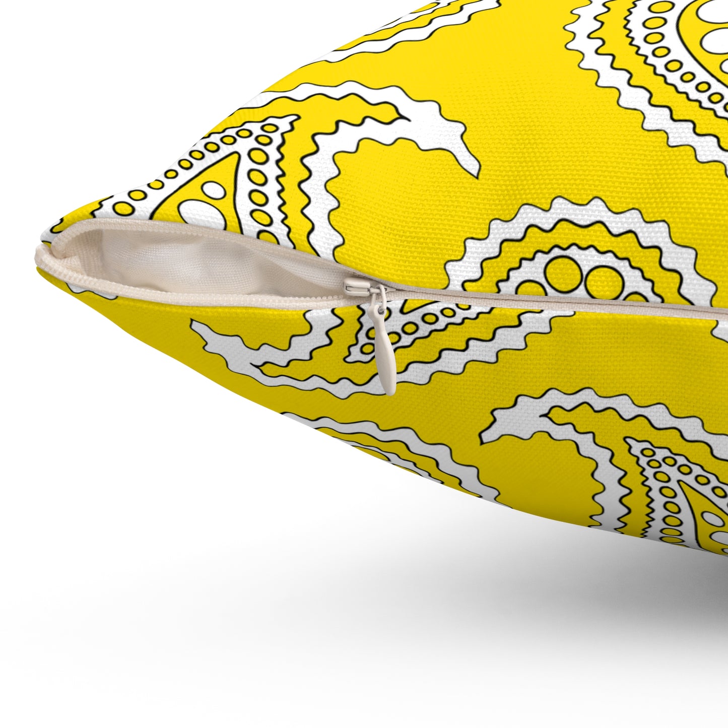 Vatican City Retro Paisley Cushion Pillow
