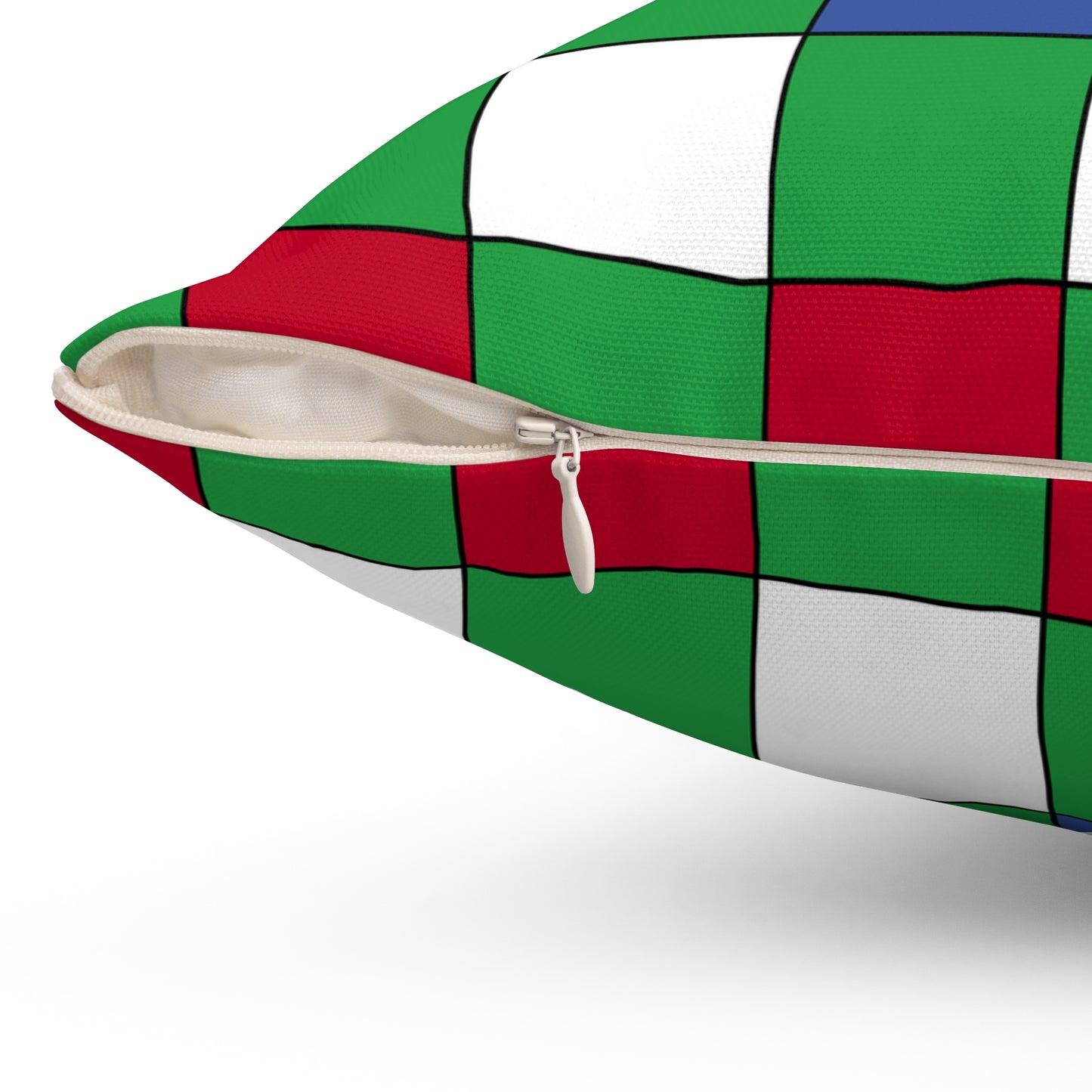Comoros Retro Check Cushion Pillow