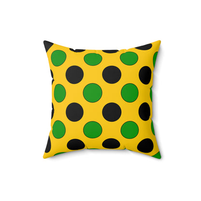 Jamaica Retro Polka Dots Cushion Pillow