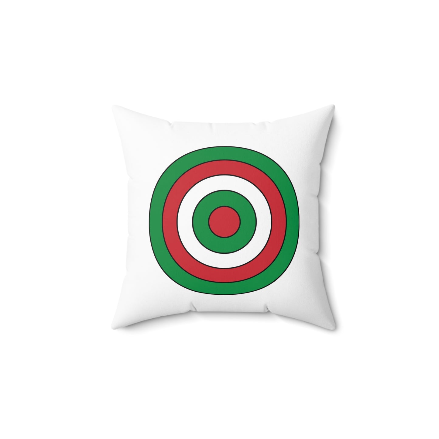 Italy Retro Target Cushion Pillow
