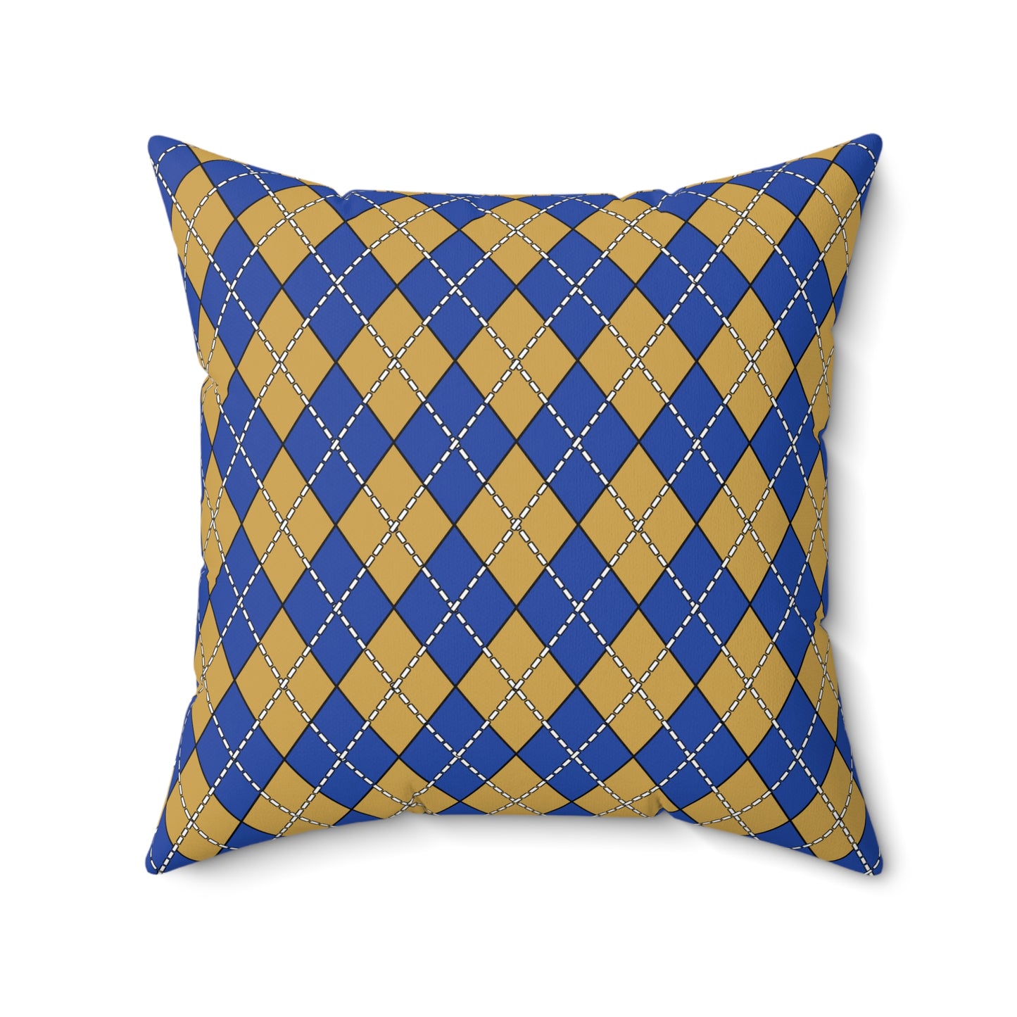 Kosovo Retro Argyle Cushion Pillow
