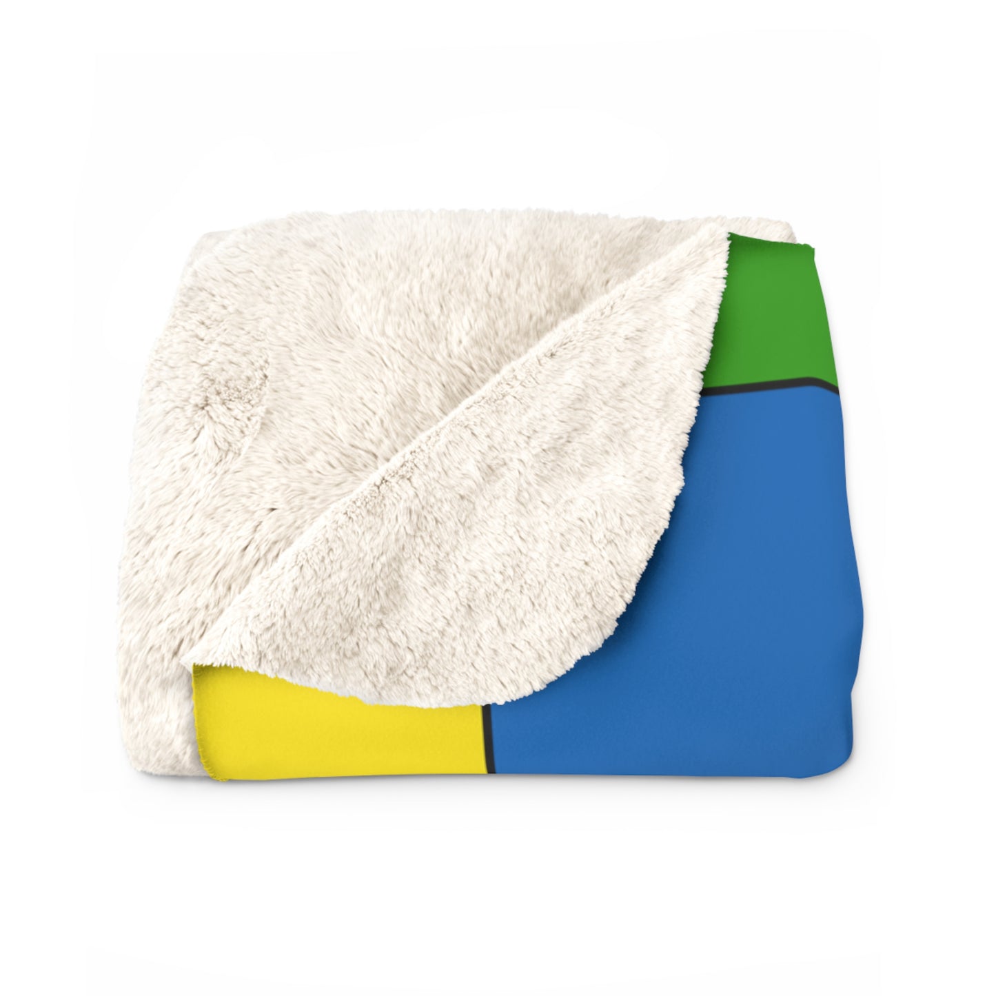 Gabon Retro Check Blanket Throw