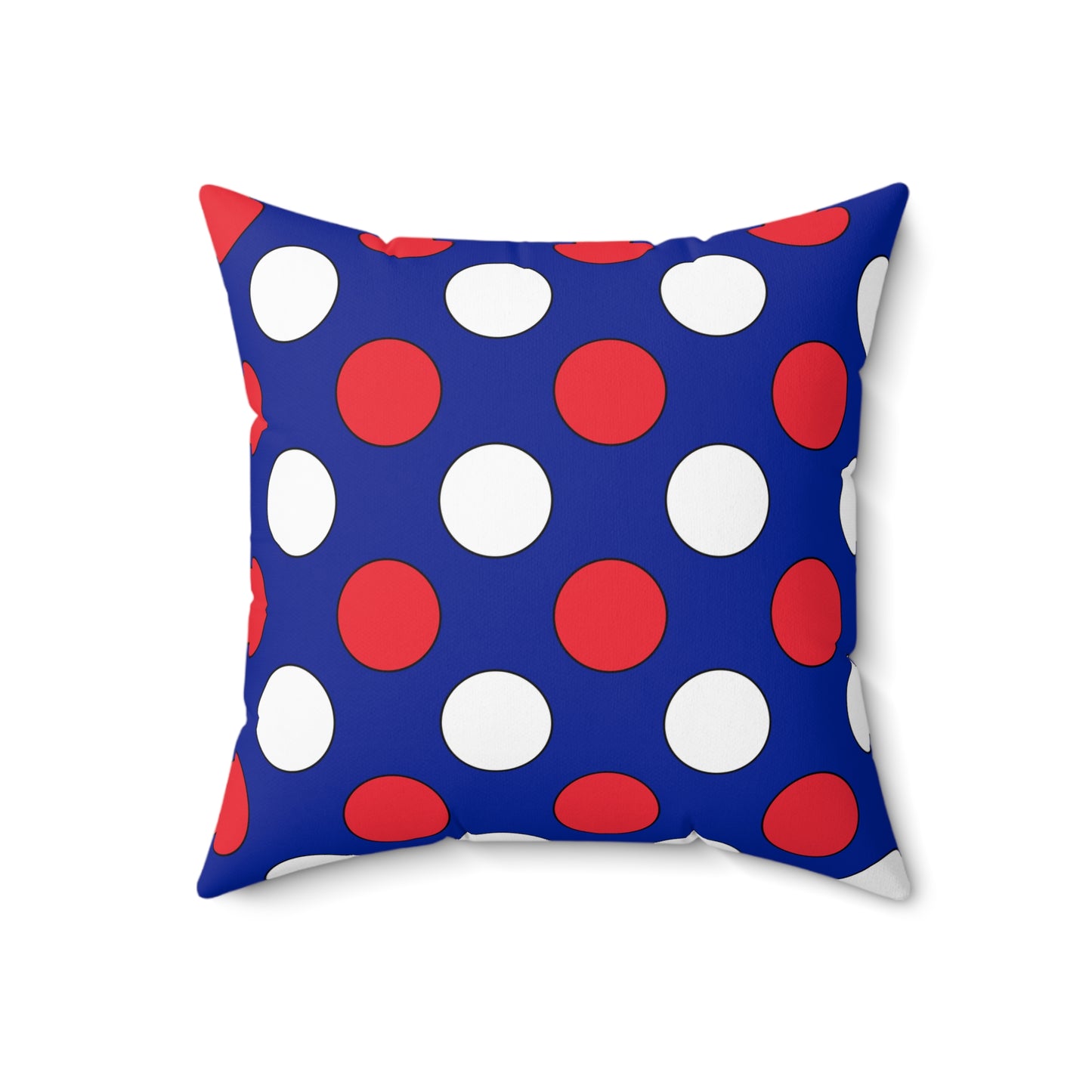 Sint Maarten Retro Polka Dots Cushion Pillow