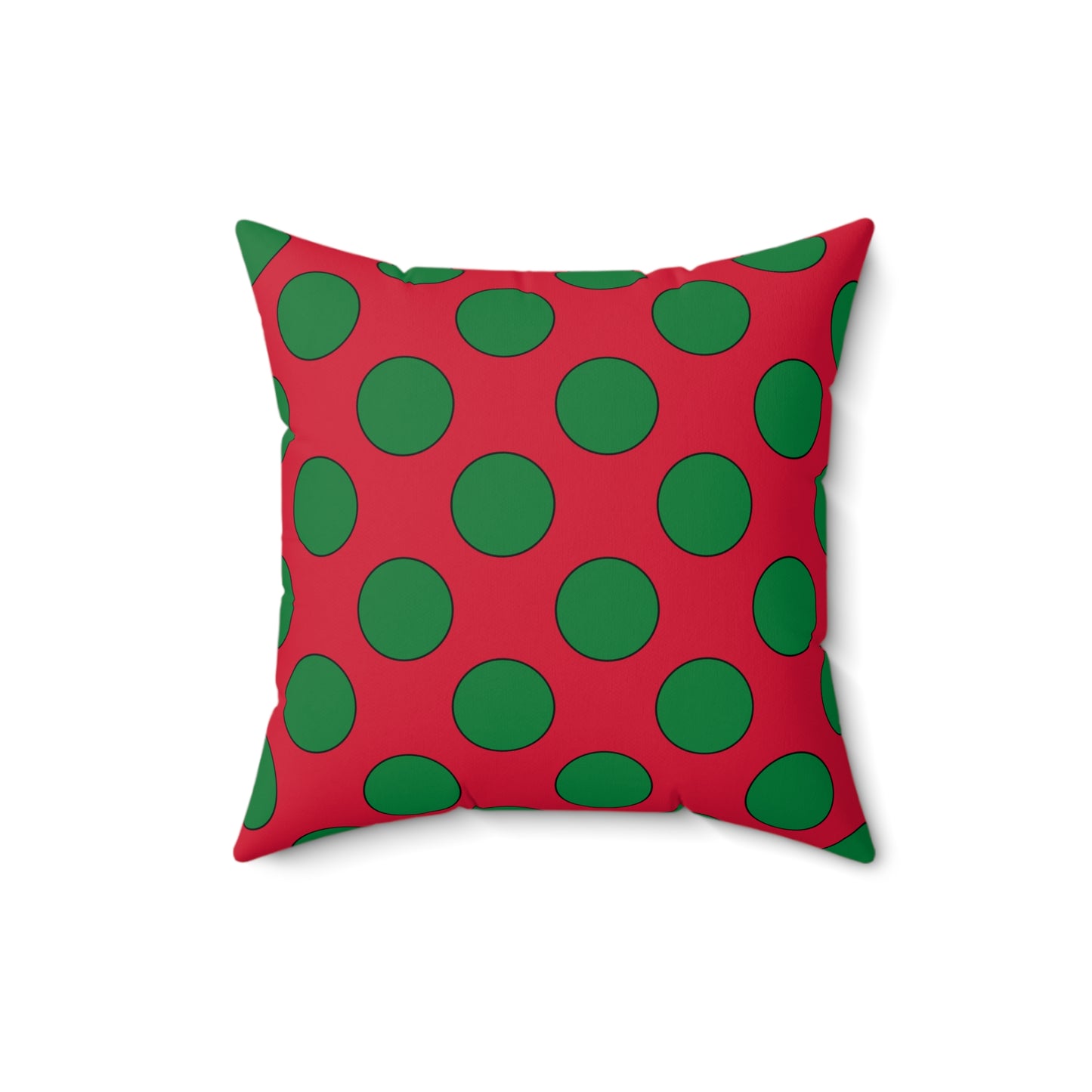Maldives Retro Polka Dots Cushion Pillow