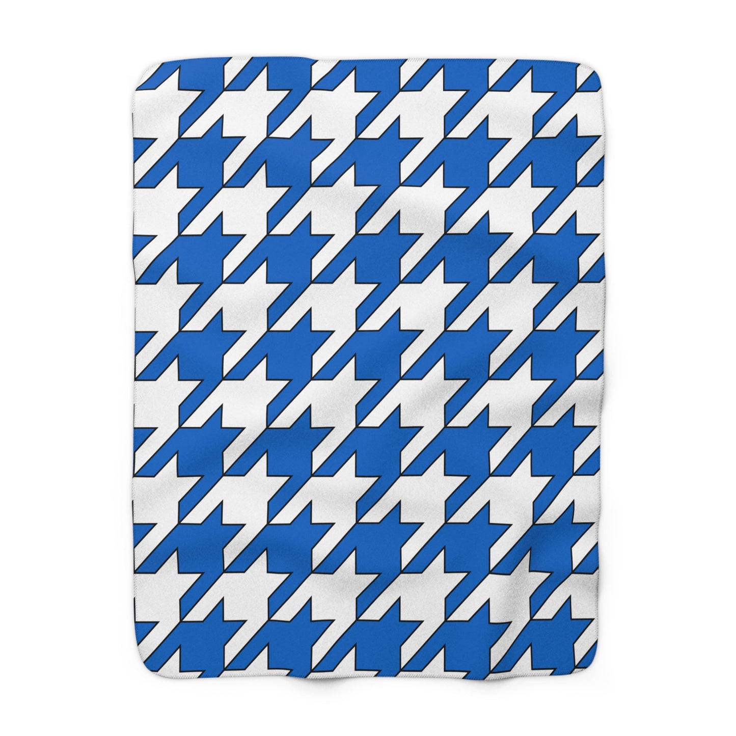 Nicaragua Retro Houndstooth Blanket Throw