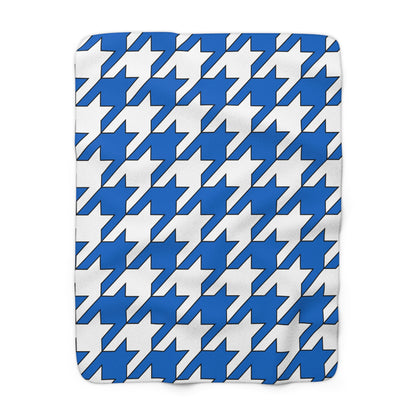 Nicaragua Retro Houndstooth Blanket Throw