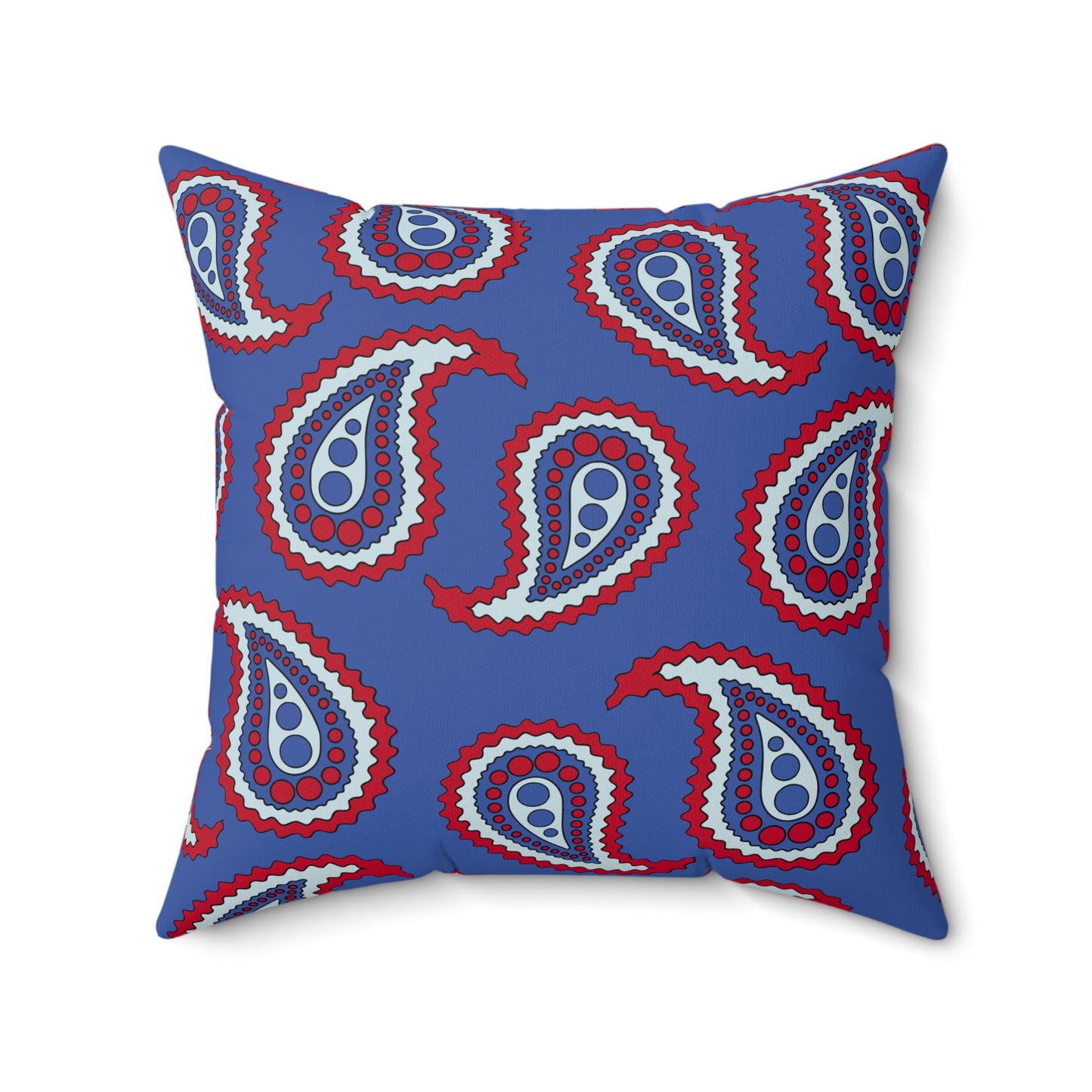 Guam Retro Paisley Cushion Pillow