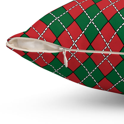 Morocco Retro Argyle Cushion Pillow