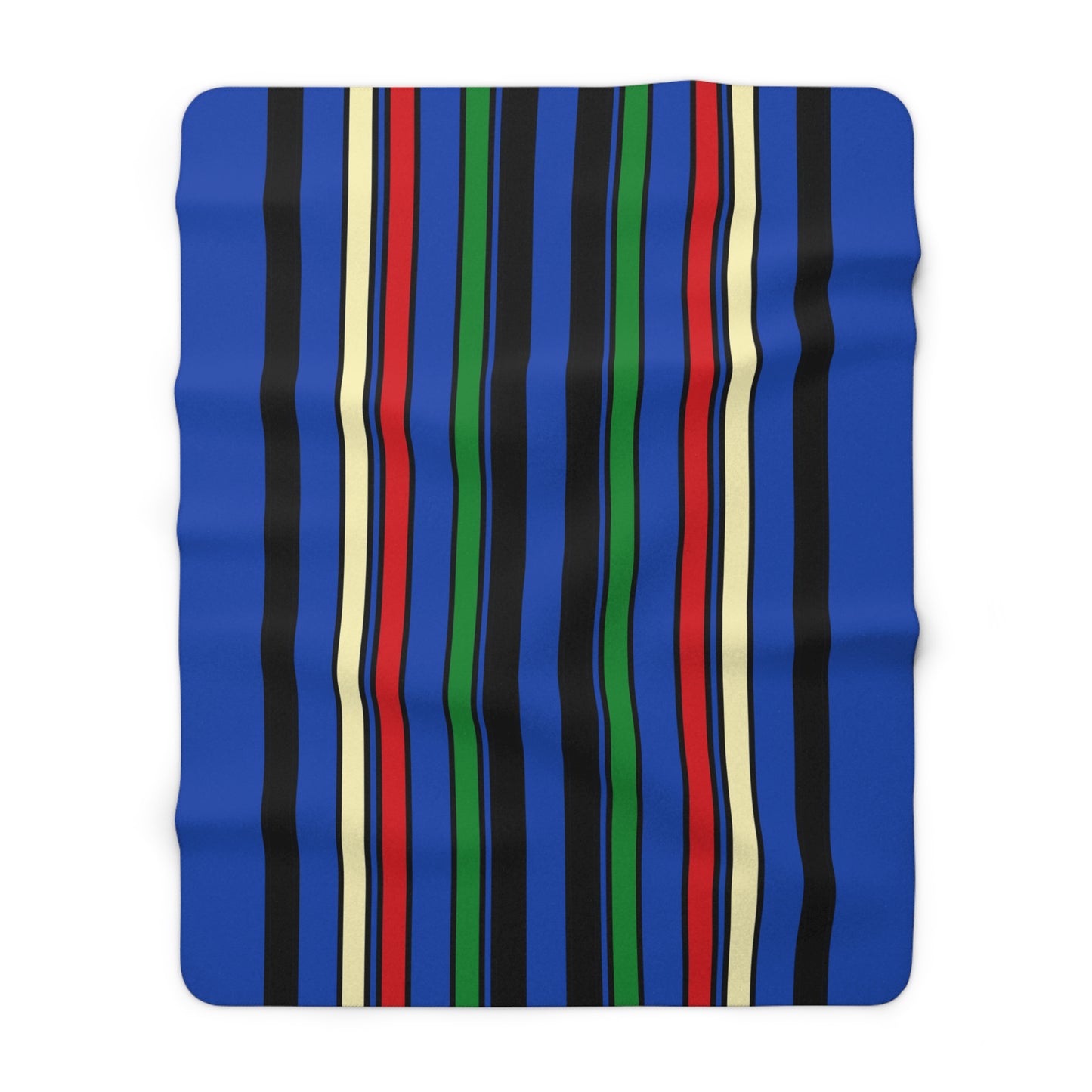 South Sudan Retro Stripes Blanket Throw