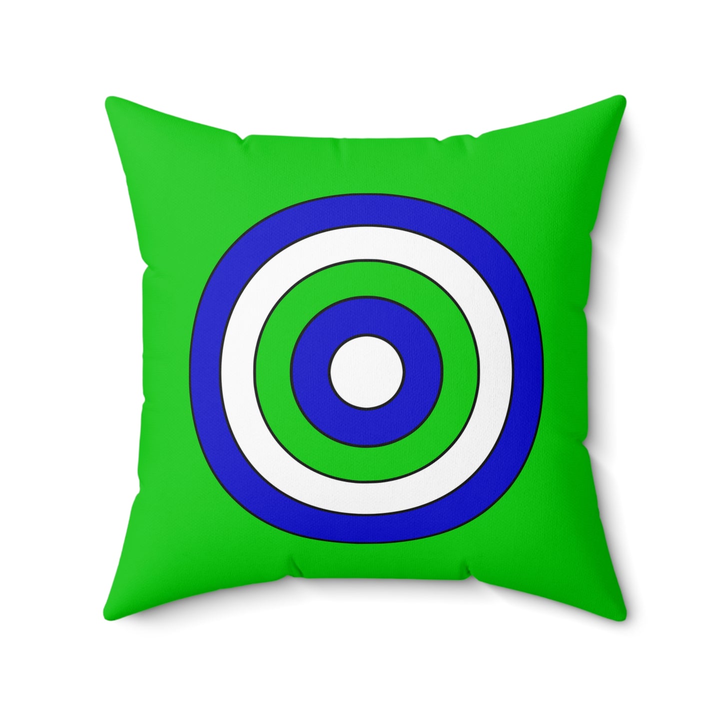 Sierra Leone Retro Target Cushion Pillow