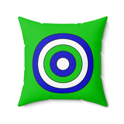 Sierra Leone Retro Target Cushion Pillow