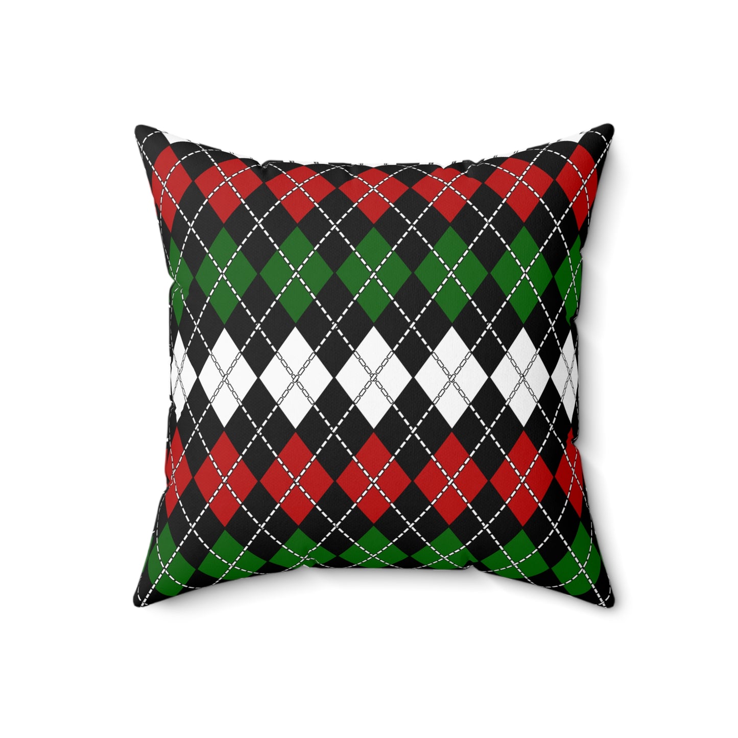Kenya Retro Argyle Cushion Pillow