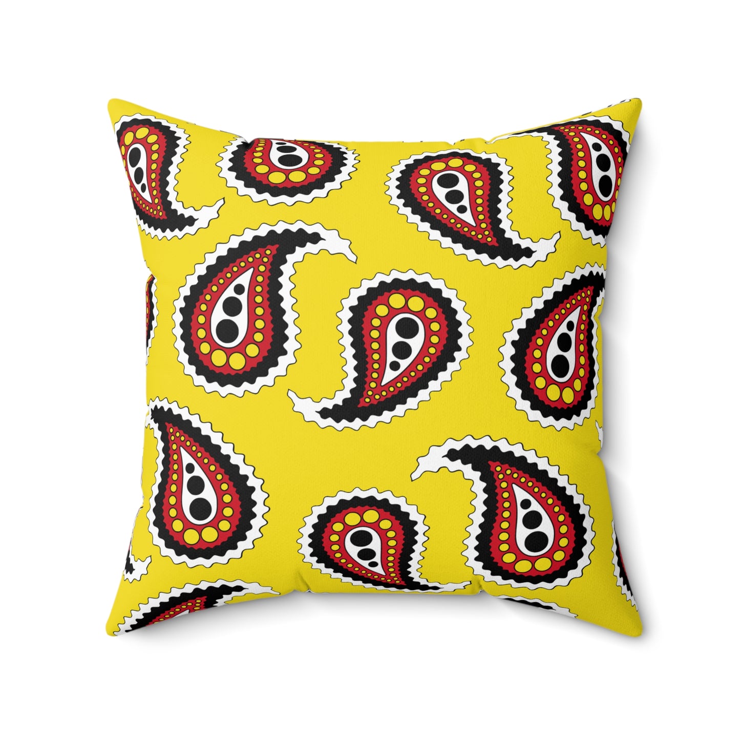 Brunei Darussalam Retro Paisley Cushion Pillow