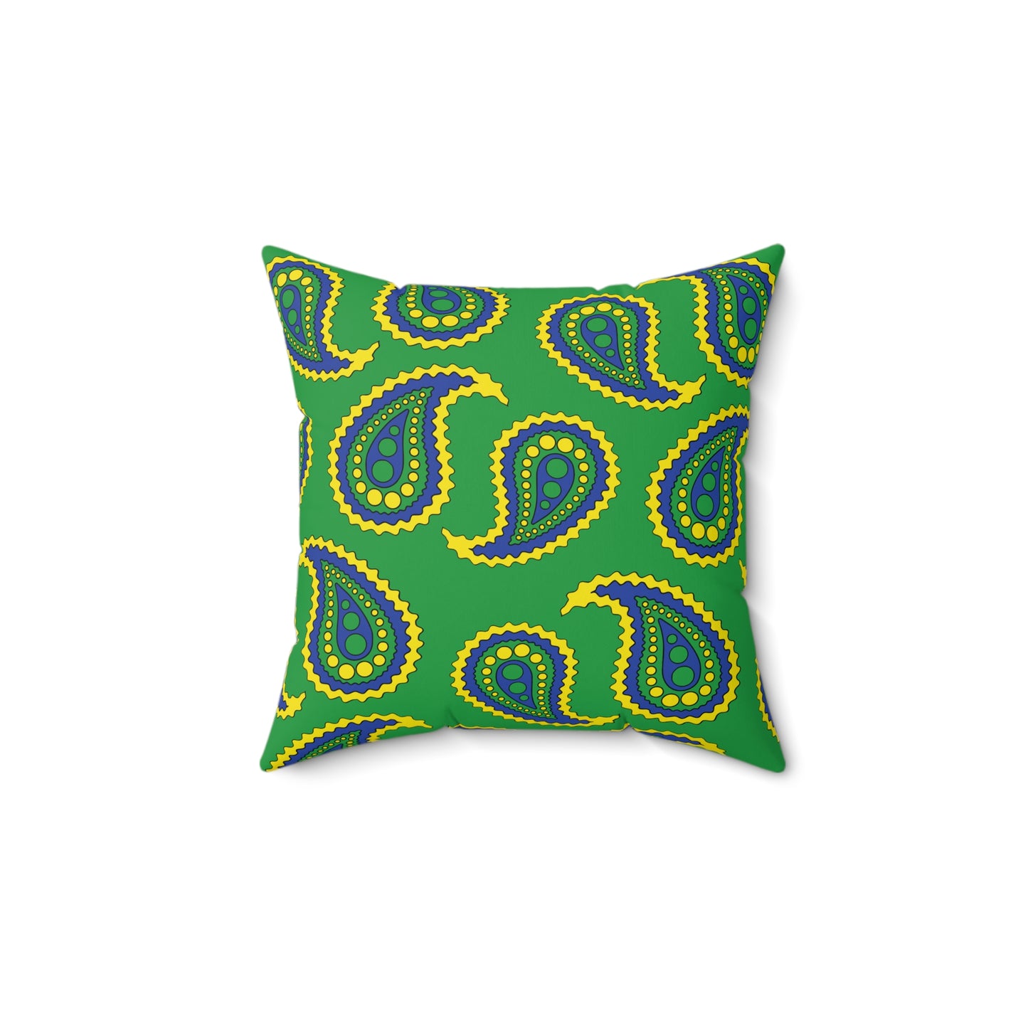 Brazil Retro Paisley Cushion Pillow