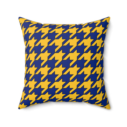 Barbados Retro Houndstooth Cushion Pillow