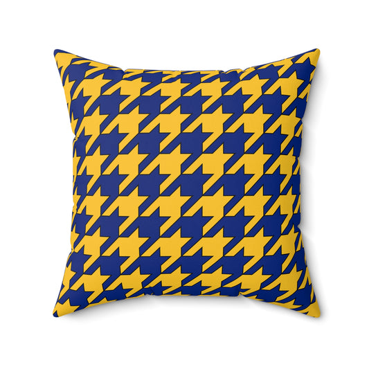 Barbados Retro Houndstooth Cushion Pillow