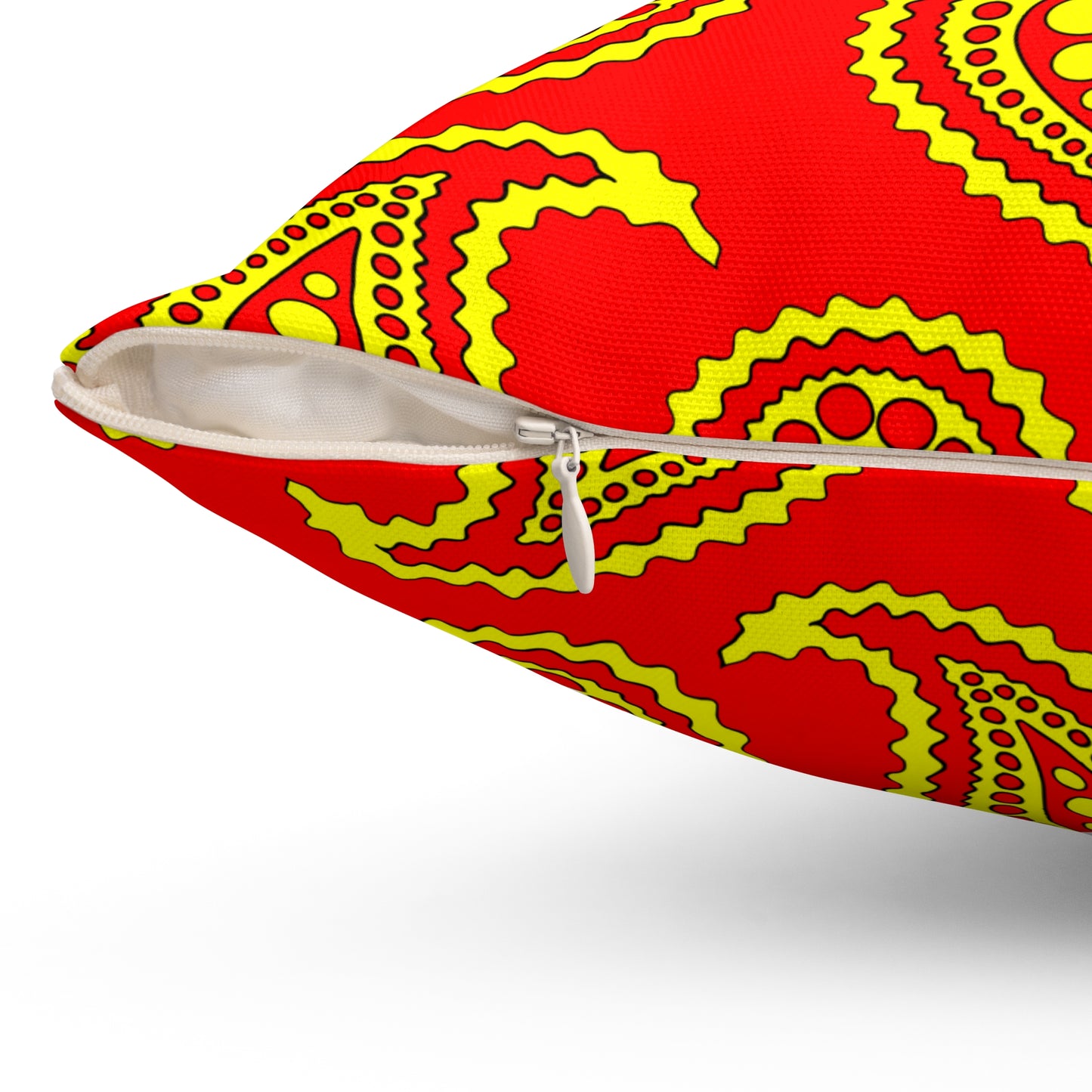 Kyrgyzstan Retro Paisley Cushion Pillow