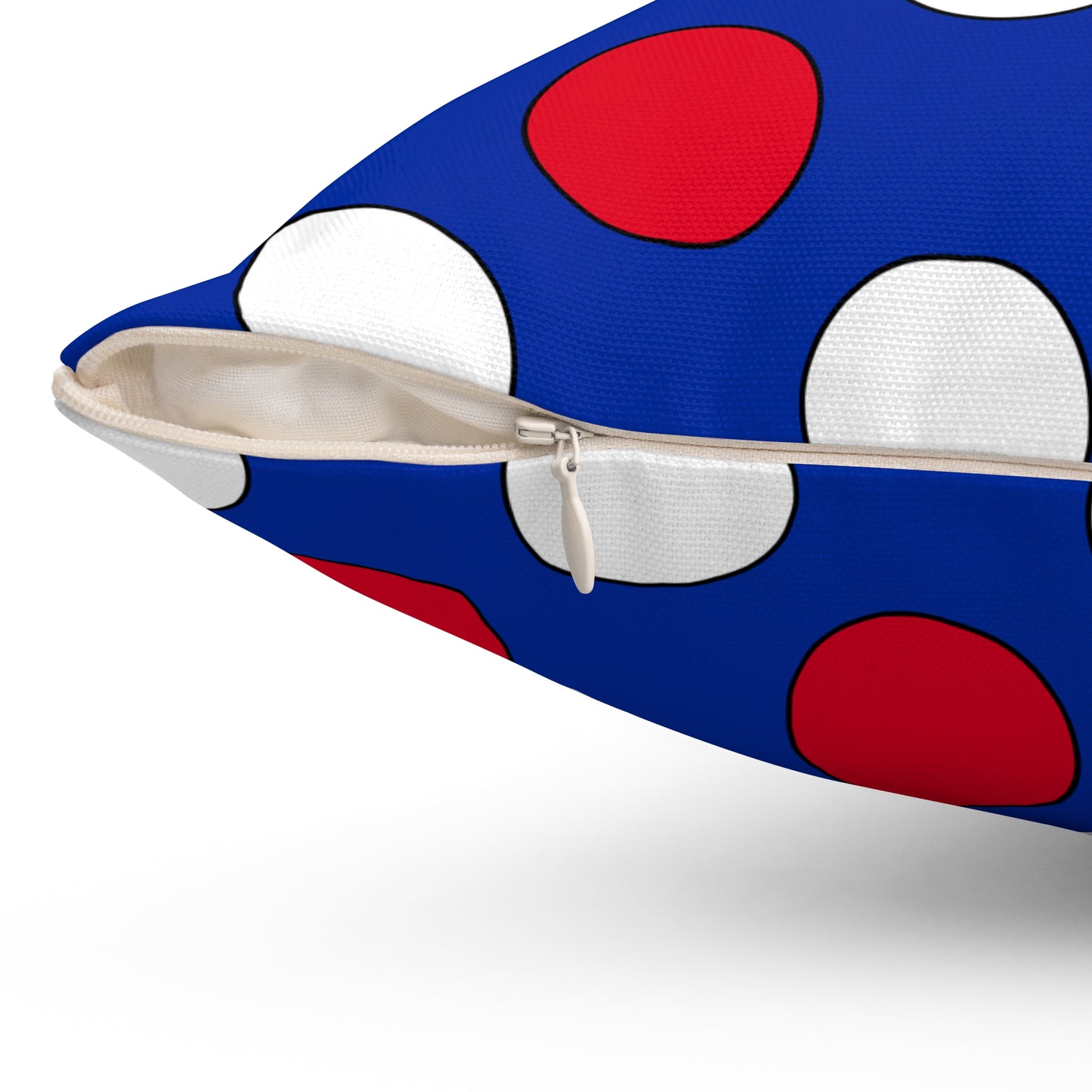 Cambodia Retro Polka Dots Cushion Pillow