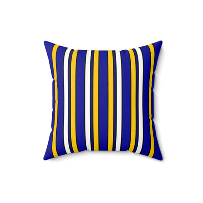 Bosnia And Herzegovina Retro Stripes Cushion Pillow