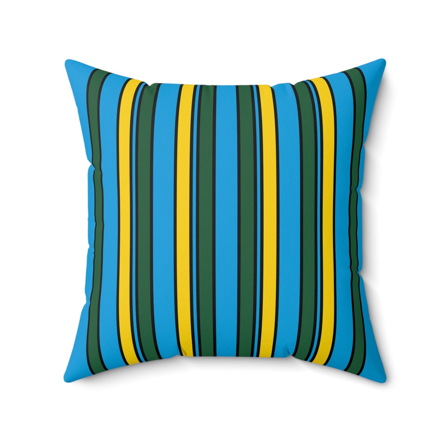 Rwanda Retro Stripes Cushion Pillow