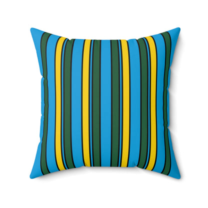Rwanda Retro Stripes Cushion Pillow