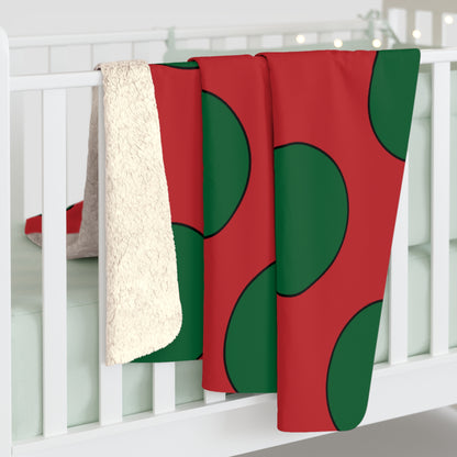 Morocco Retro Polka Dots Blanket Throw