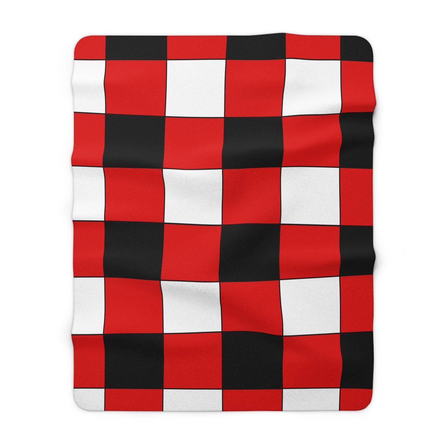 Trinidad And Tobago Retro Check Blanket Throw