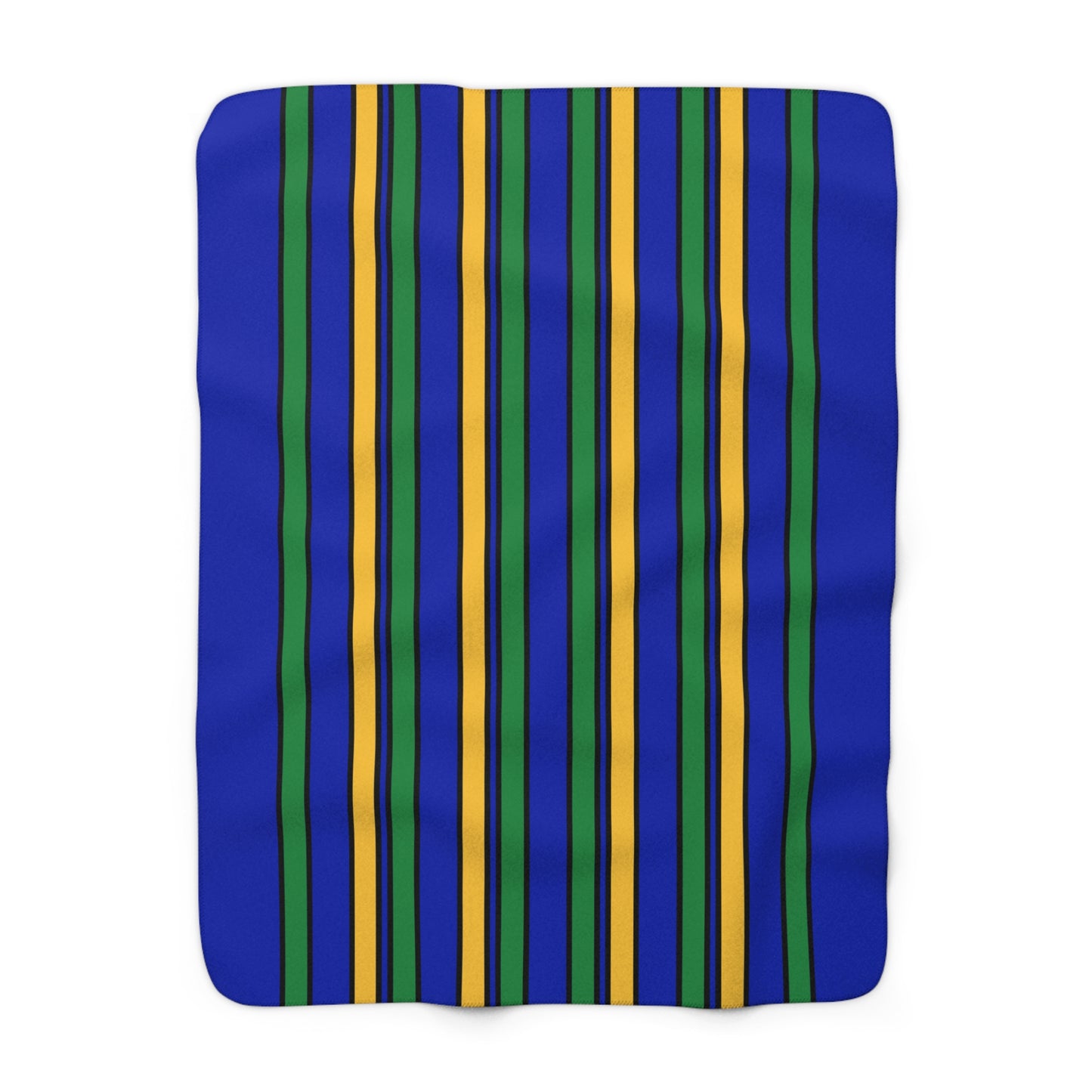 Christmas Island Retro Stripes Blanket Throw