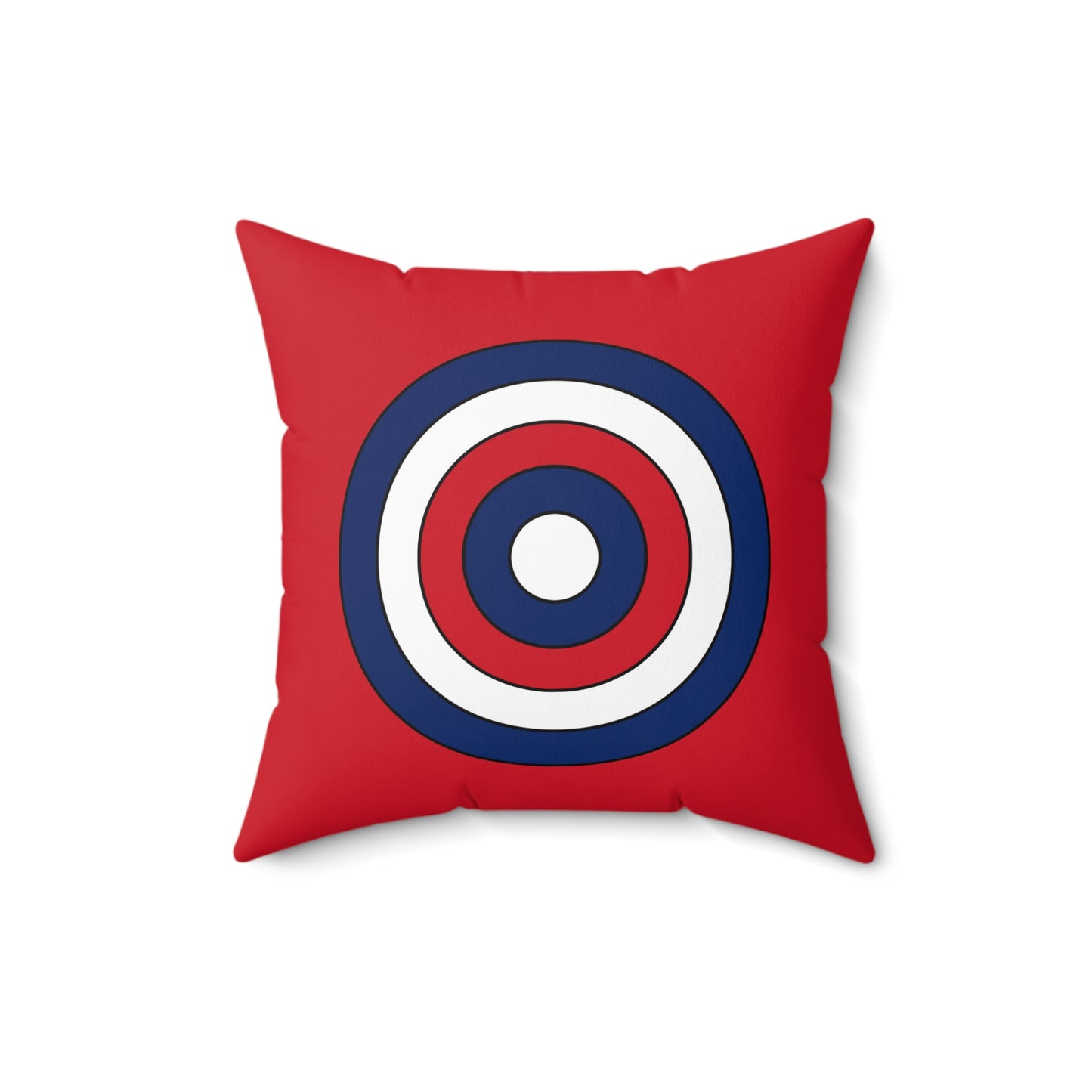 Lao Peoples Democratic Republic Retro Target Cushion Pillow