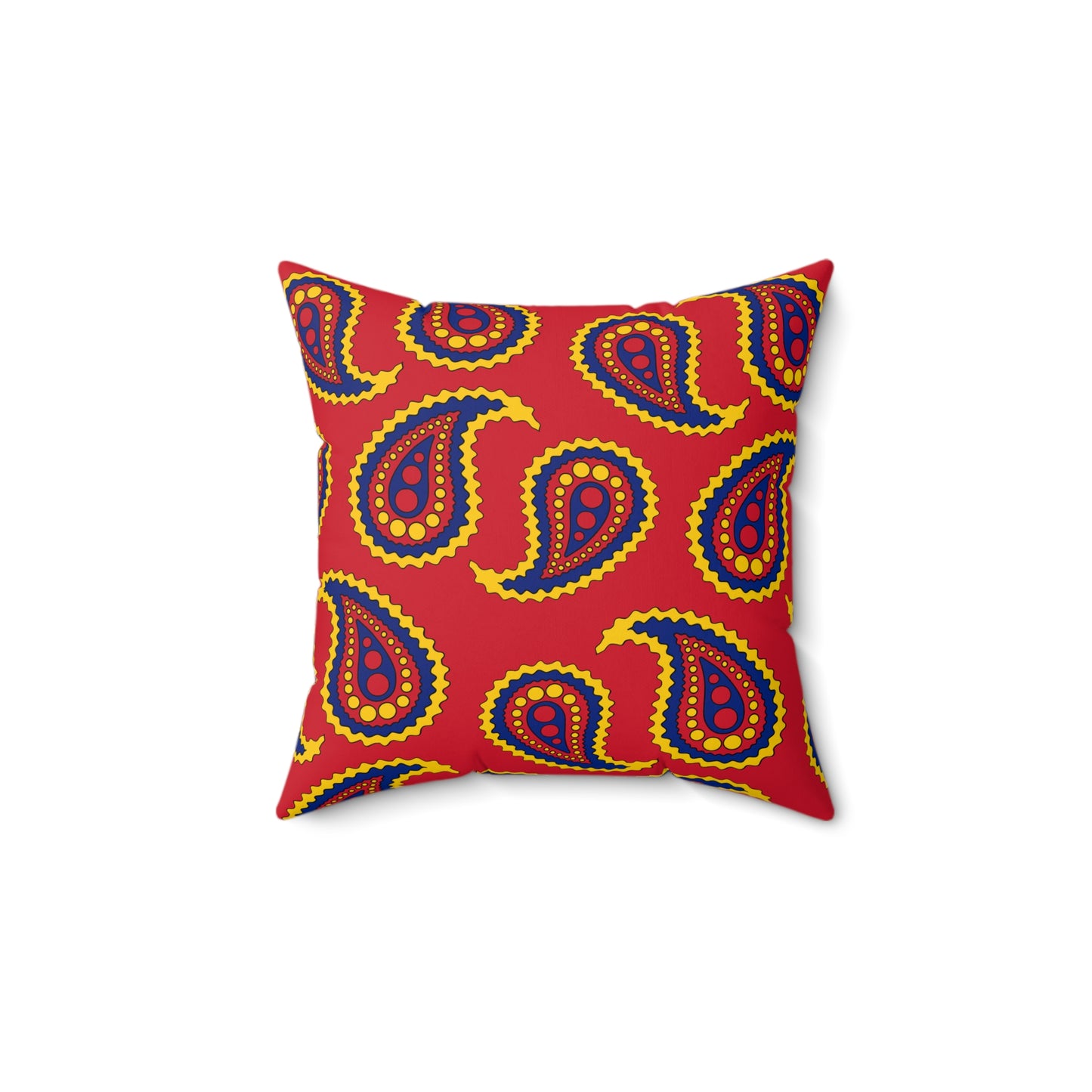 Venezuela Retro Paisley Cushion Pillow