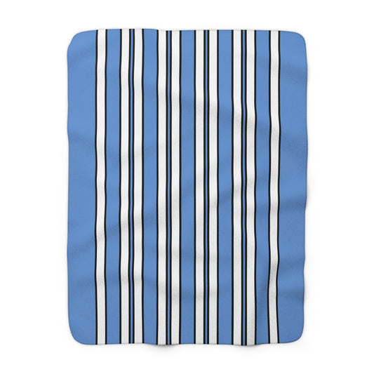 Micronesia Retro Stripes Blanket Throw