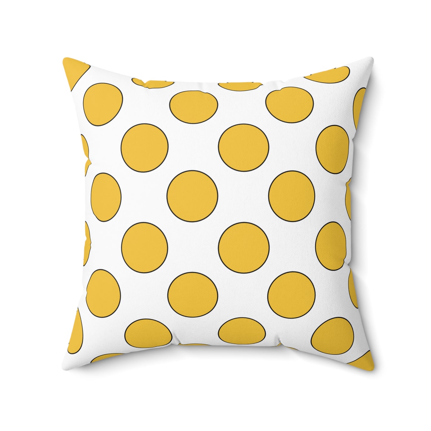 United States Virgin Islands Retro Polka Dots Cushion Pillow
