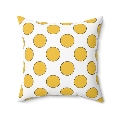 United States Virgin Islands Retro Polka Dots Cushion Pillow