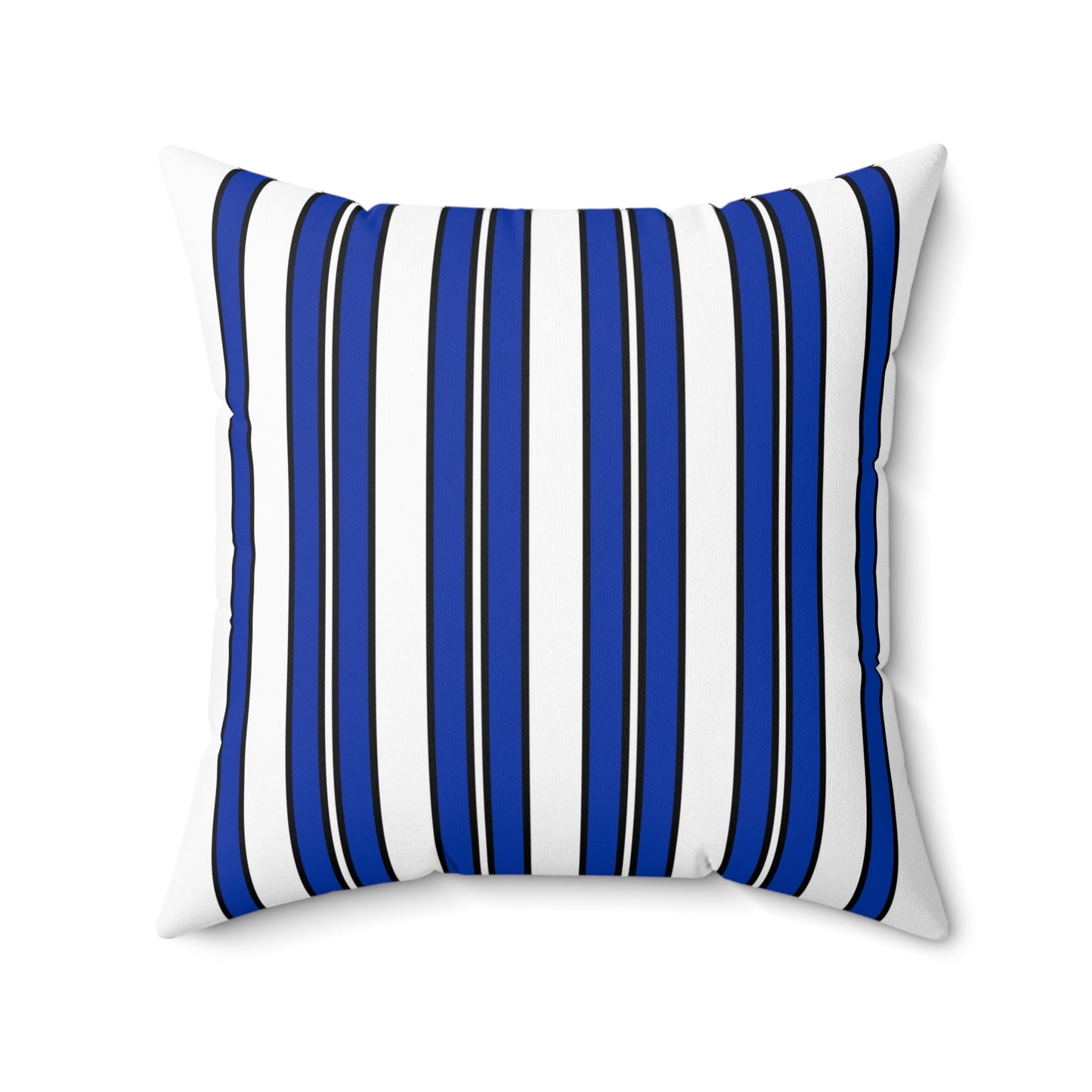 Uruguay Retro Stripes Cushion Pillow