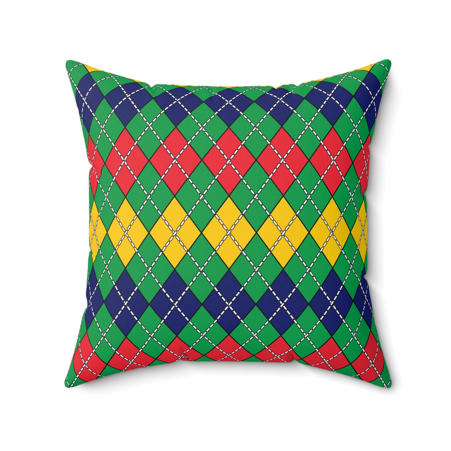 Mauritius Retro Argyle Cushion Pillow