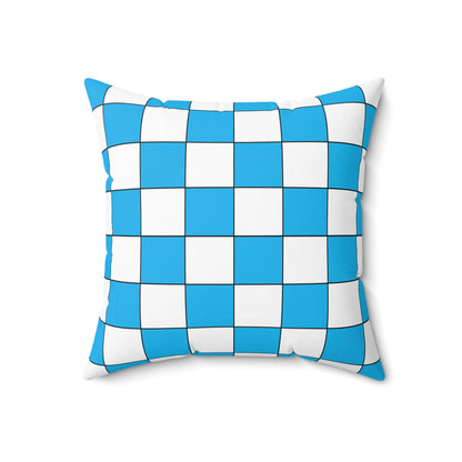 San Marino Retro Check Cushion Pillow