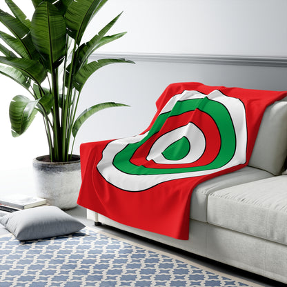 Lebanon Retro Target Blanket Throw