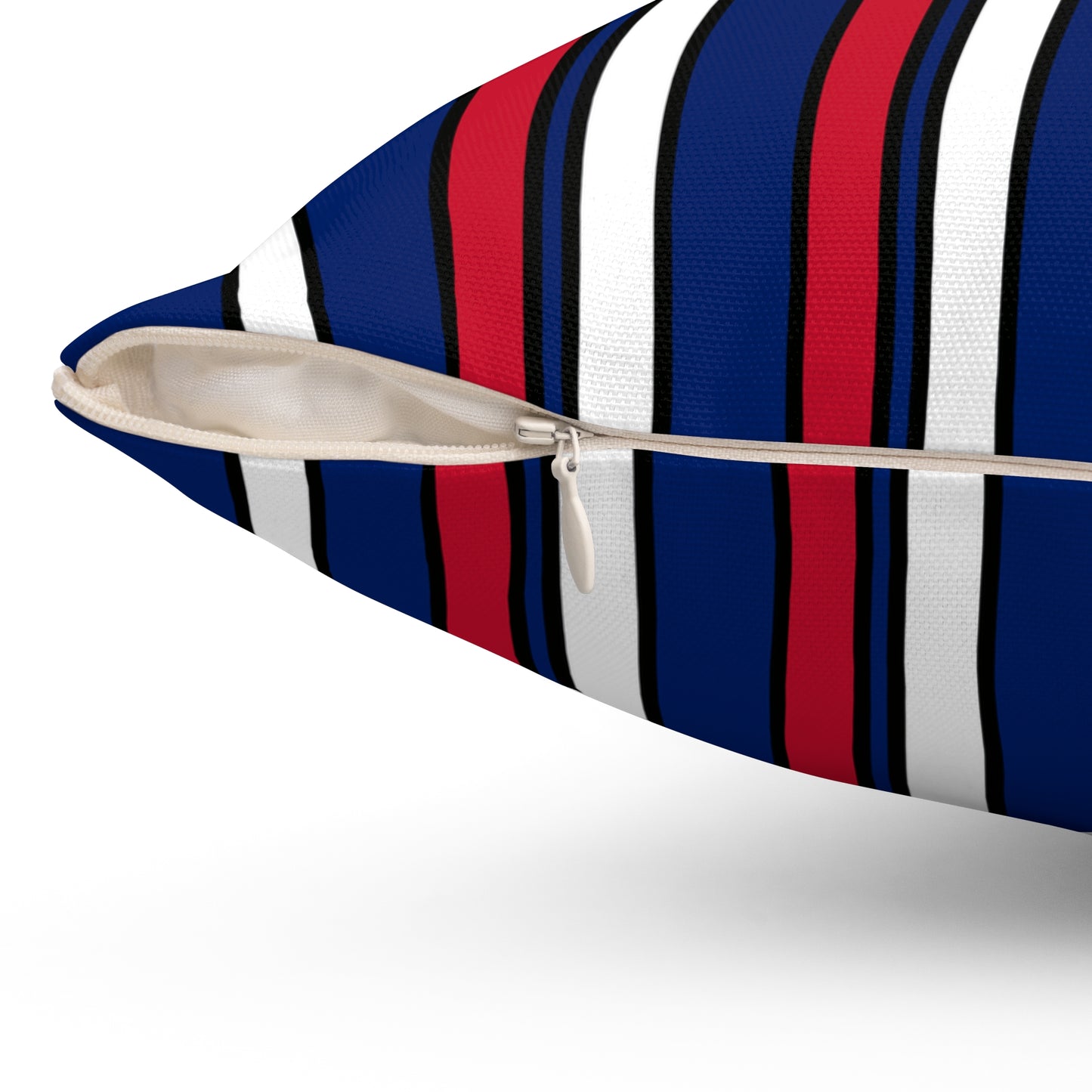 Ascension Island Retro Stripes Cushion Pillow
