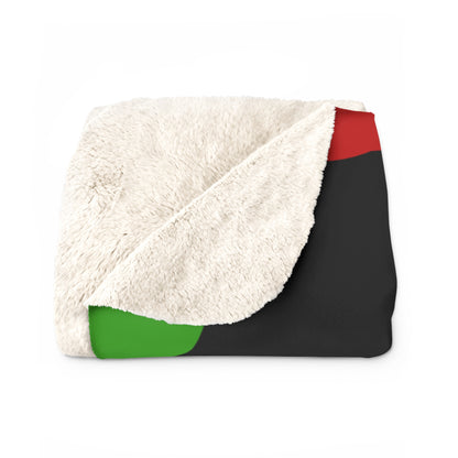 Saint Kitts And Nevis Retro Polka Dots Blanket Throw