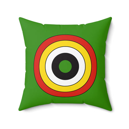 Guyana Retro Target Cushion Pillow