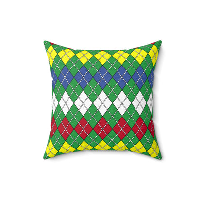 Comoros Retro Argyle Cushion Pillow