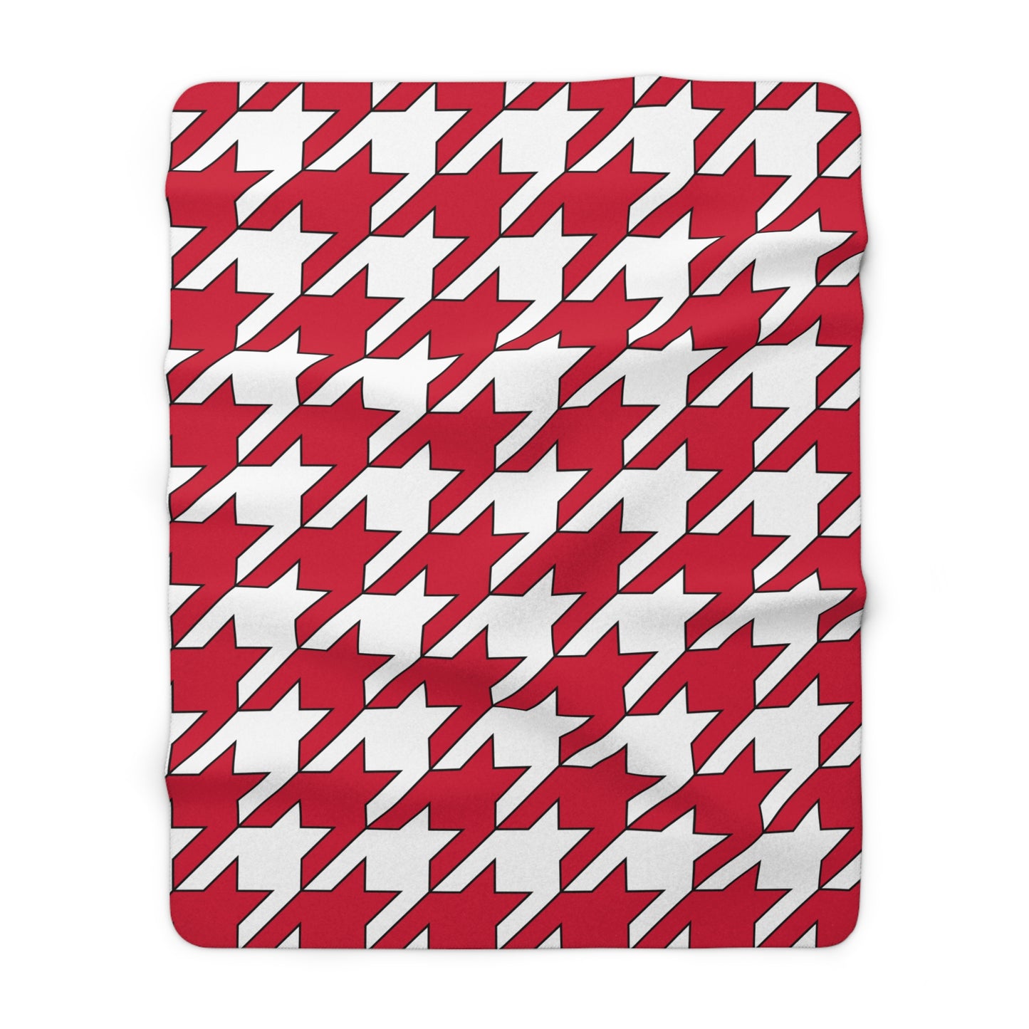Greenland Retro Houndstooth Blanket Throw
