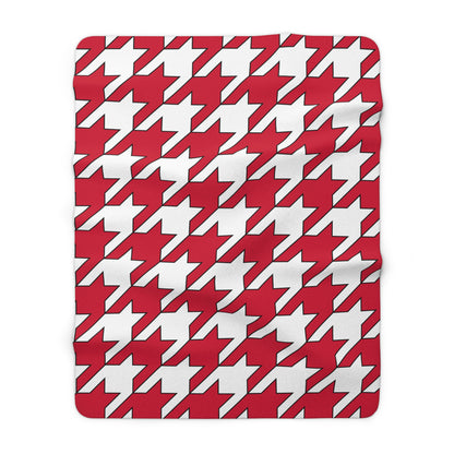Greenland Retro Houndstooth Blanket Throw