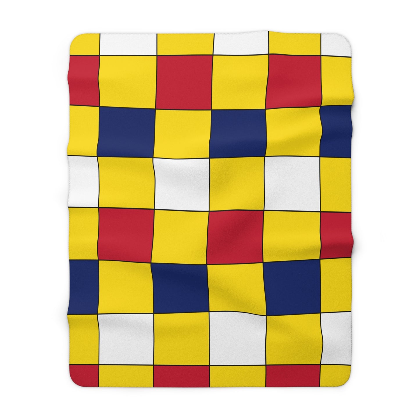 Niue Retro Check Blanket Throw