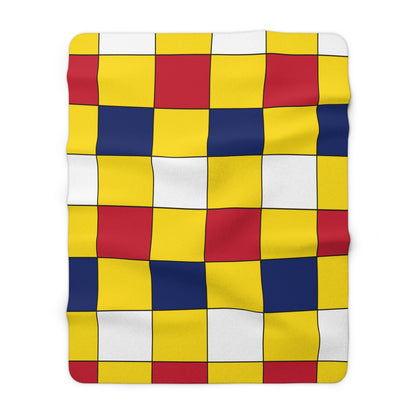 Niue Retro Check Blanket Throw