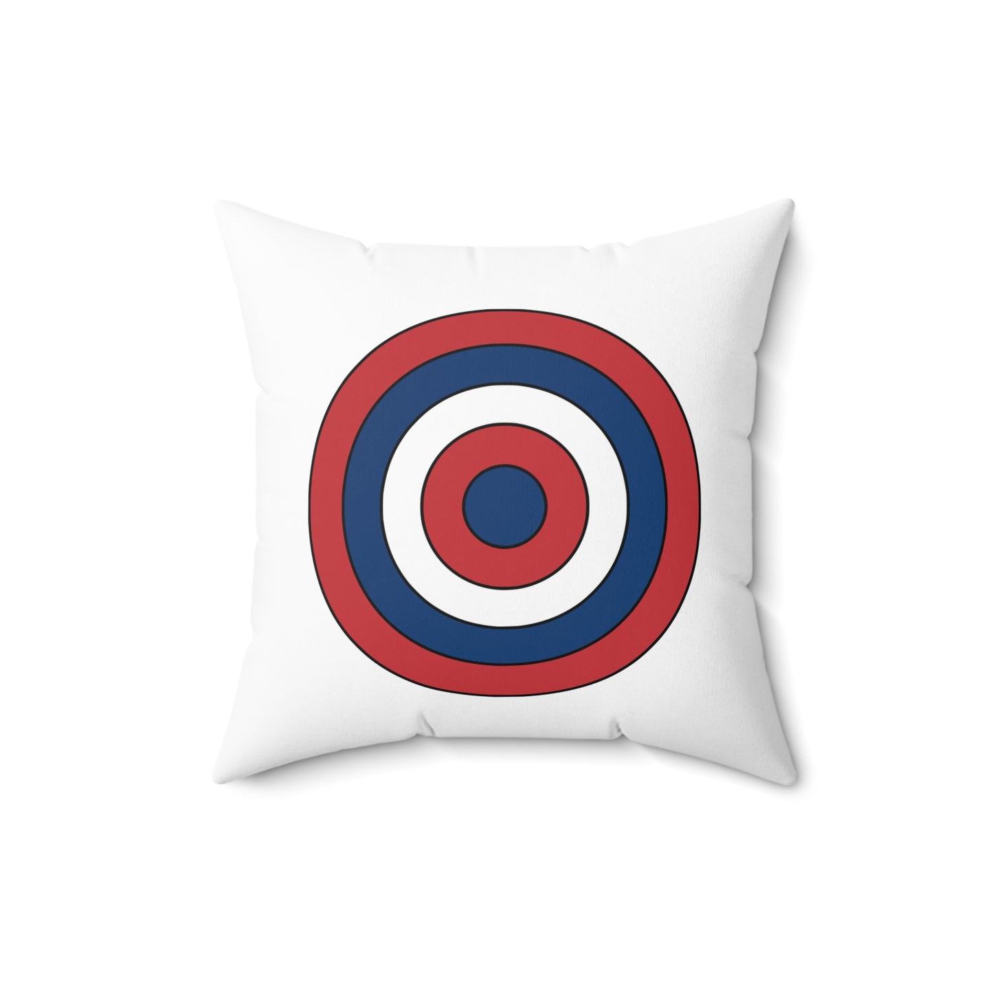 Serbia Retro Target Cushion Pillow