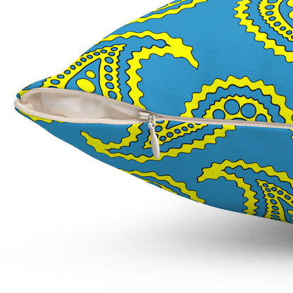 Aruba Retro Paisley Cushion Pillow