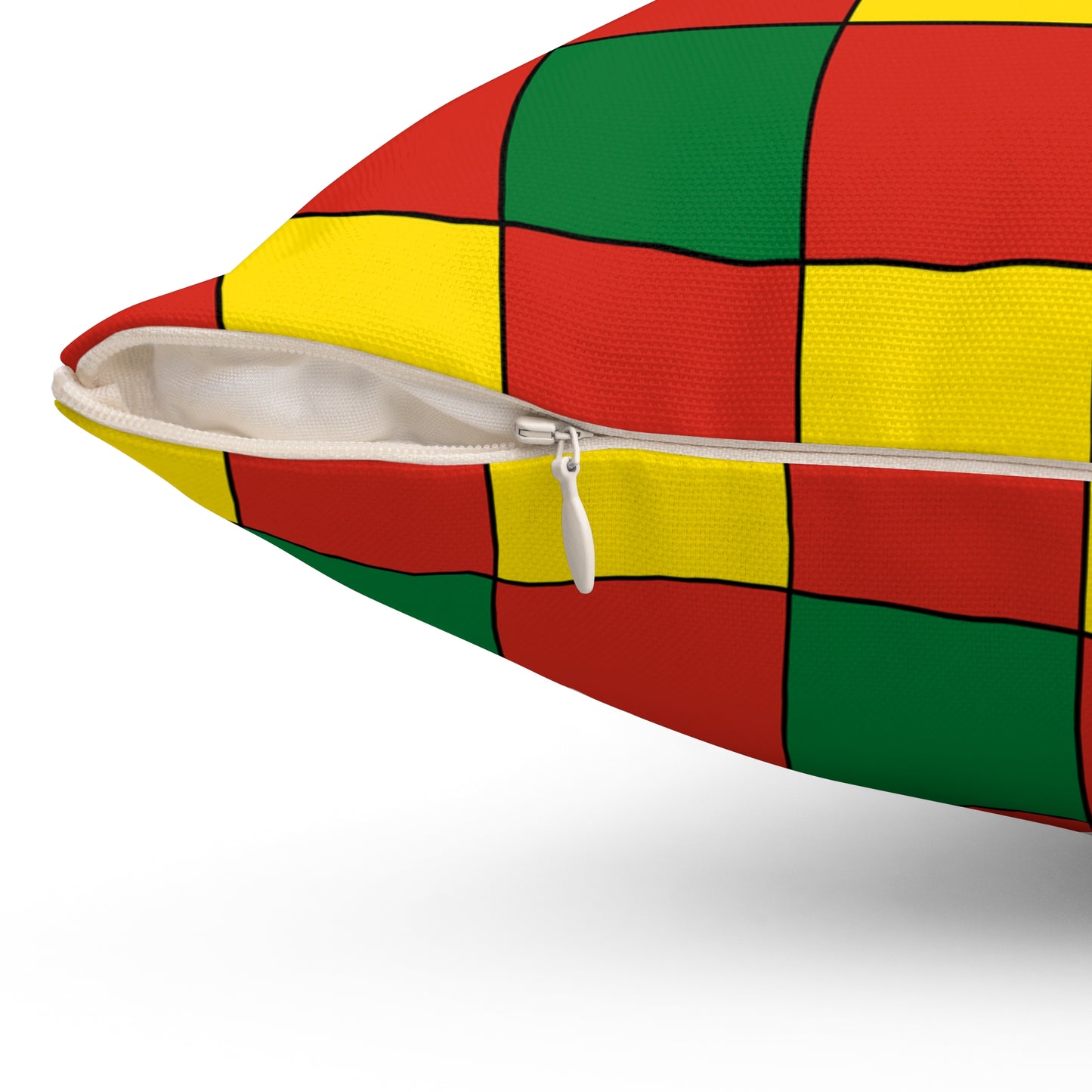 Bolivia Retro Check Cushion Pillow