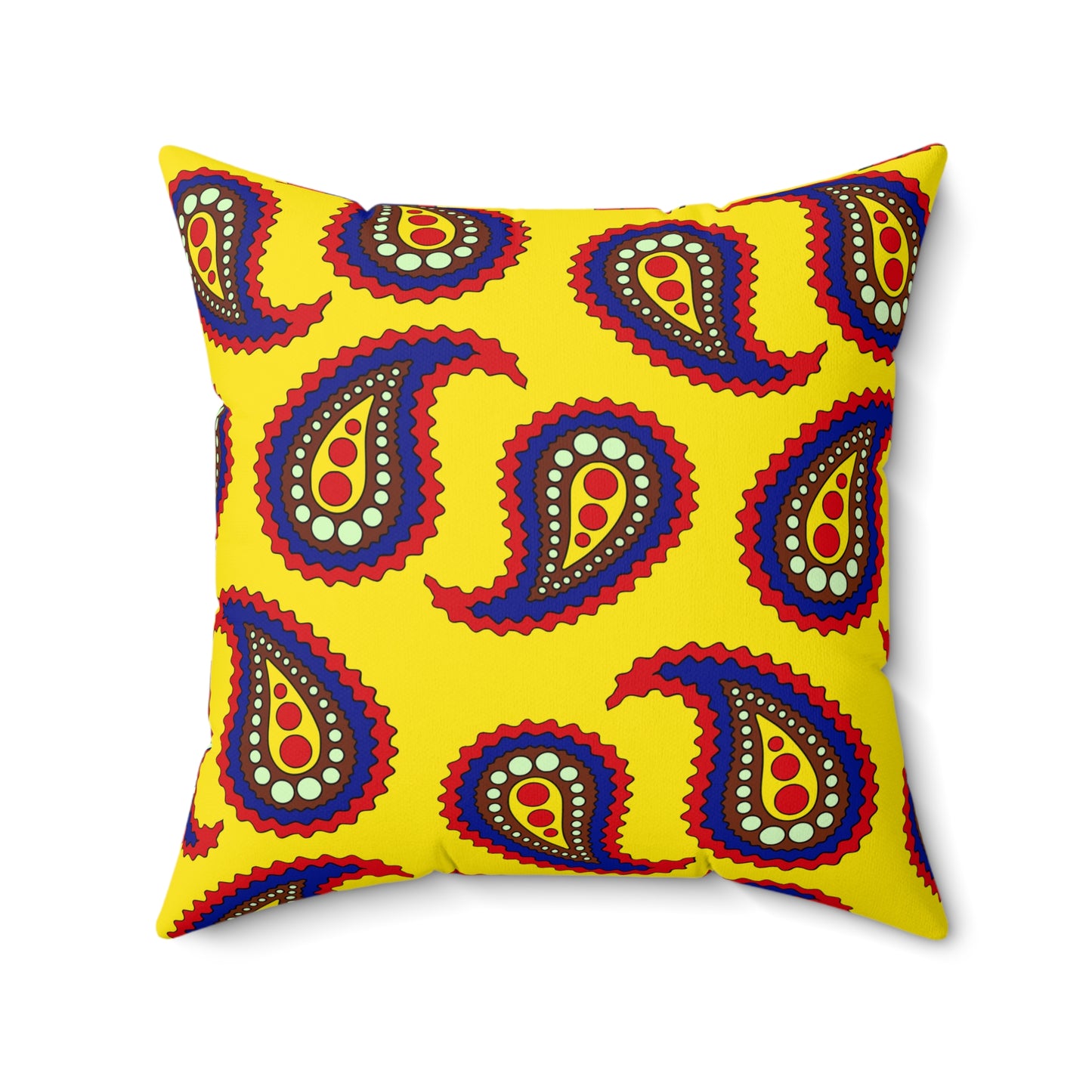 Ecuador Retro Paisley Cushion Pillow
