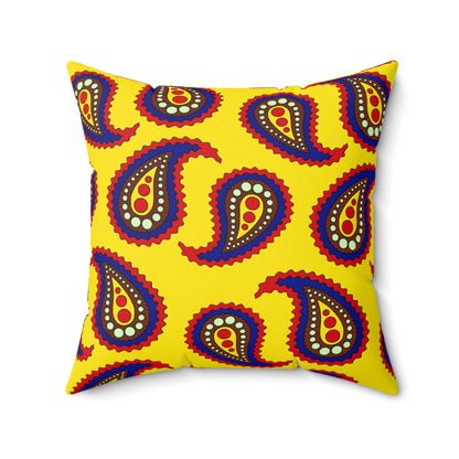 Ecuador Retro Paisley Cushion Pillow